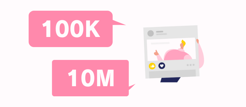 100kって何人 Tiktok等で見る K M の数え方や単位を解説 Irotashi 100kって何人 Tiktok等で見る K M の数え方や単位を解説 Irotashi